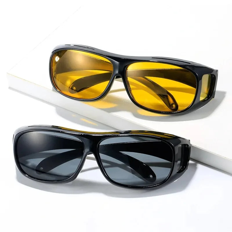 Car Night Driving Glasses Driver Goggles Unisex Sun Glasses UV Protection Sunglasses lifestyle view