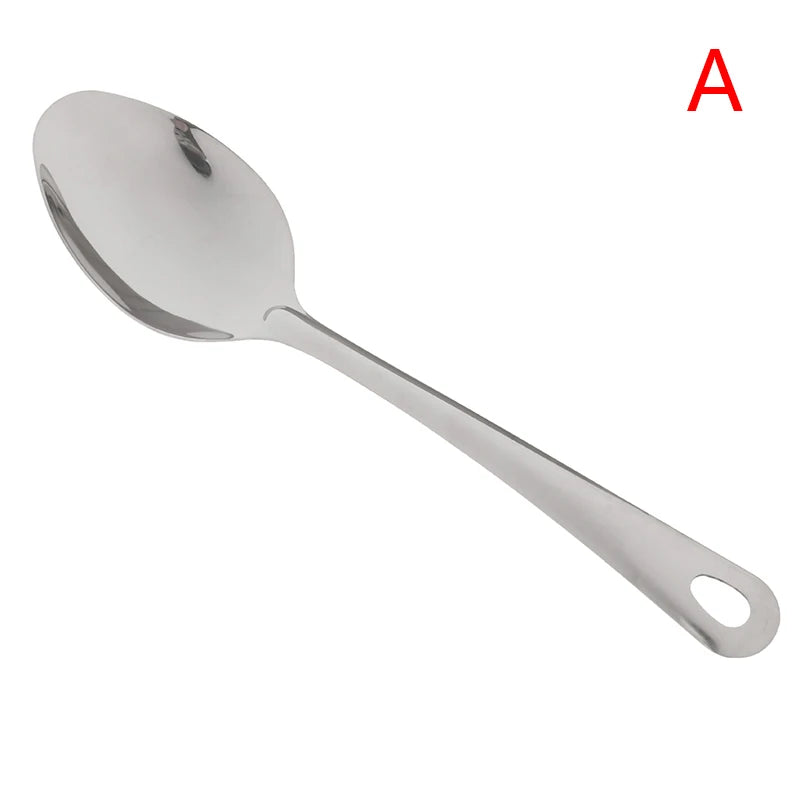 Stainless Steel Strainer Spoon | Perforated Colander Spoon for Kitchen Cooking detail view
