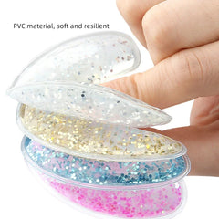 Reusable Gel Eye Mask | Hot and Cold Compress for Puffiness and Dark Circles close-up view