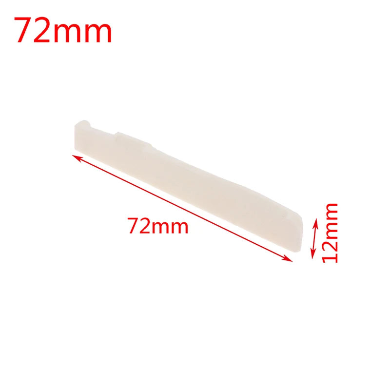 Real Bone Bridge Saddle For Folk Acoustic Guitar 72MM/74MM/76MM/80MM * 12MM lifestyle view
