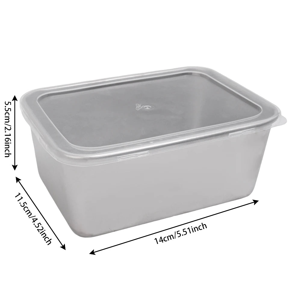 304 Stainless Steel Airtight Food Storage Container | Lunch Bento Box with Lid detail view