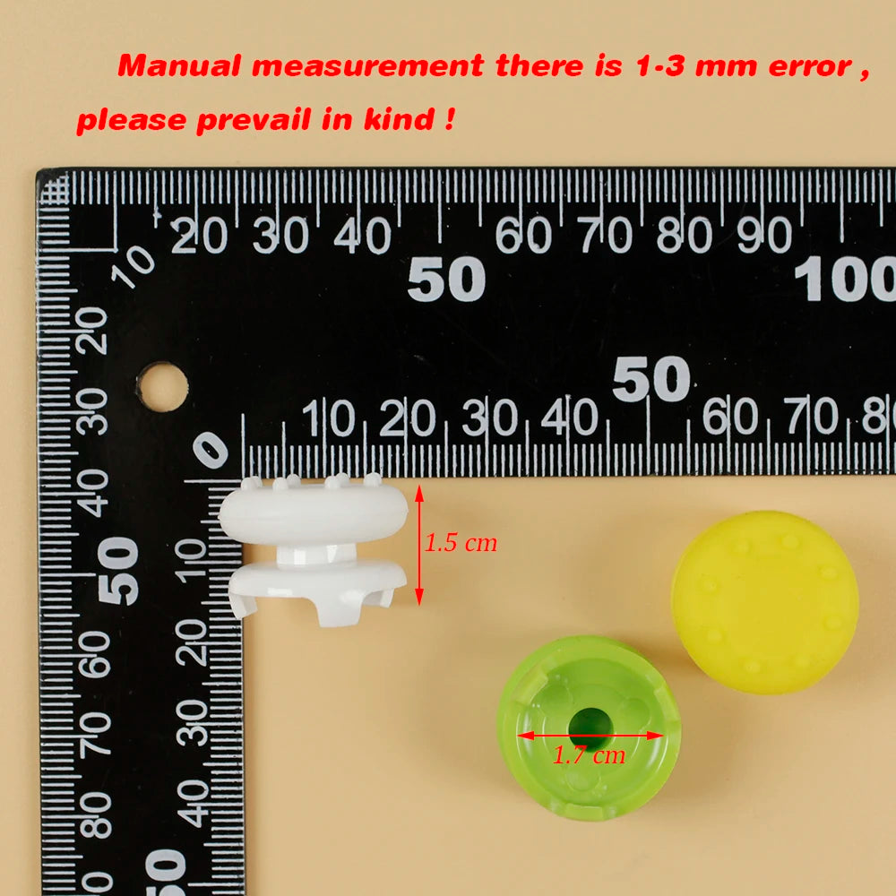 2Pcs Heightened Thumbstick Extender Caps for PS5 PS4 Xbox One Xbox 360 Controller | Jo close-up view