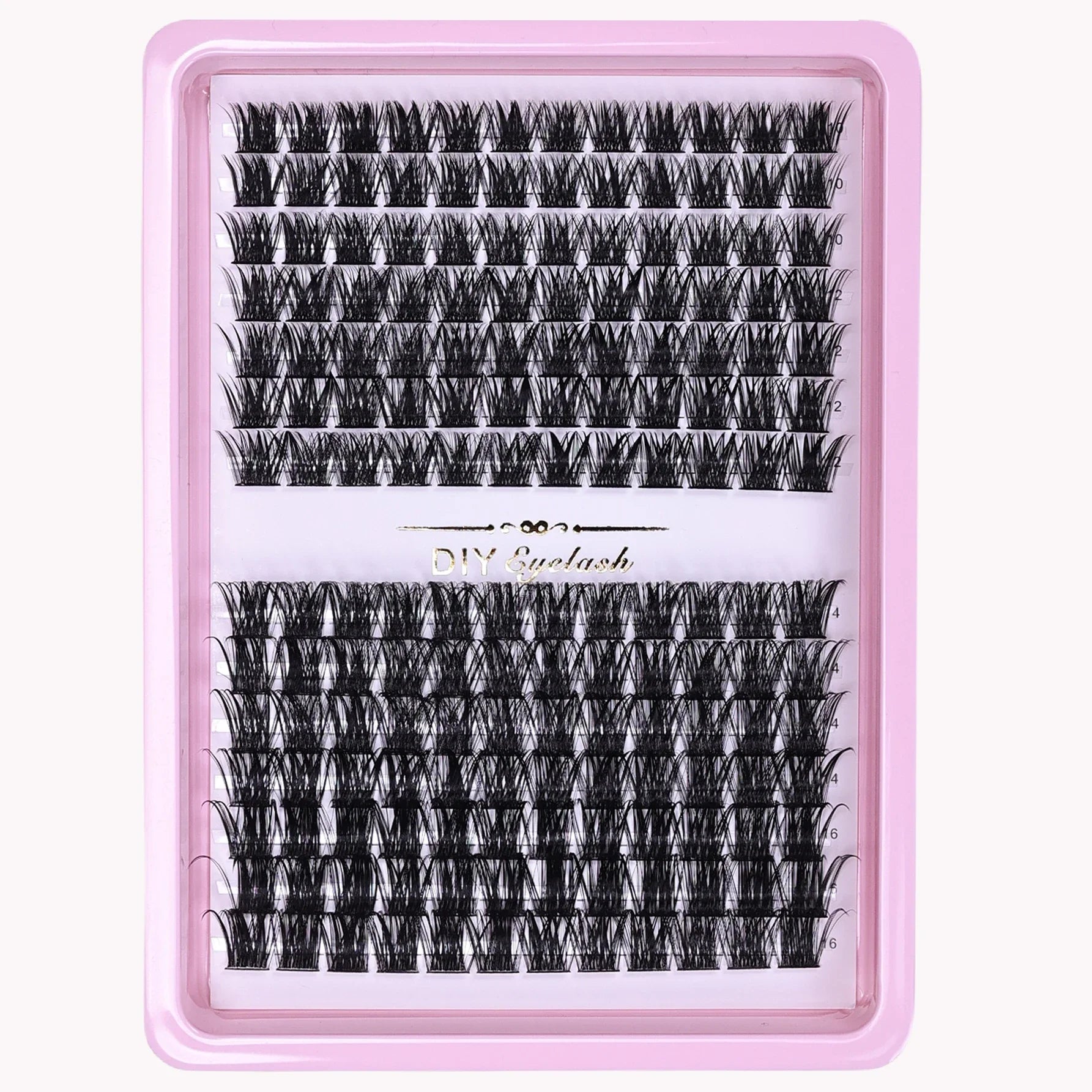 Lash Clusters 168pcs | DIY Wispy Individual Lashes 10-16mm D Curl lifestyle view