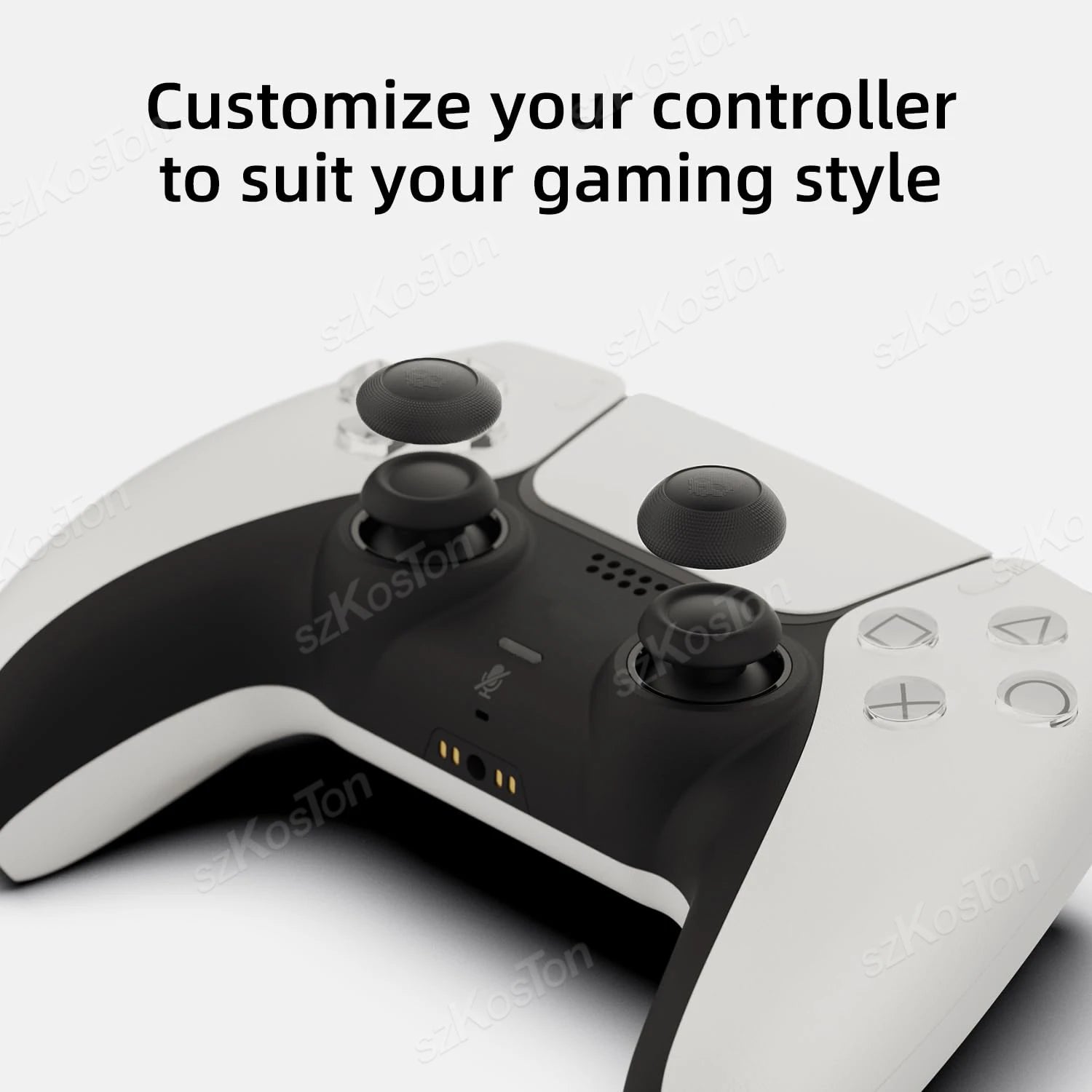 4PCS Joystick Cap Thumb Grips for Switch 2 Pro PS5 PS4 Controller | Gamepad Stick Cover detail view