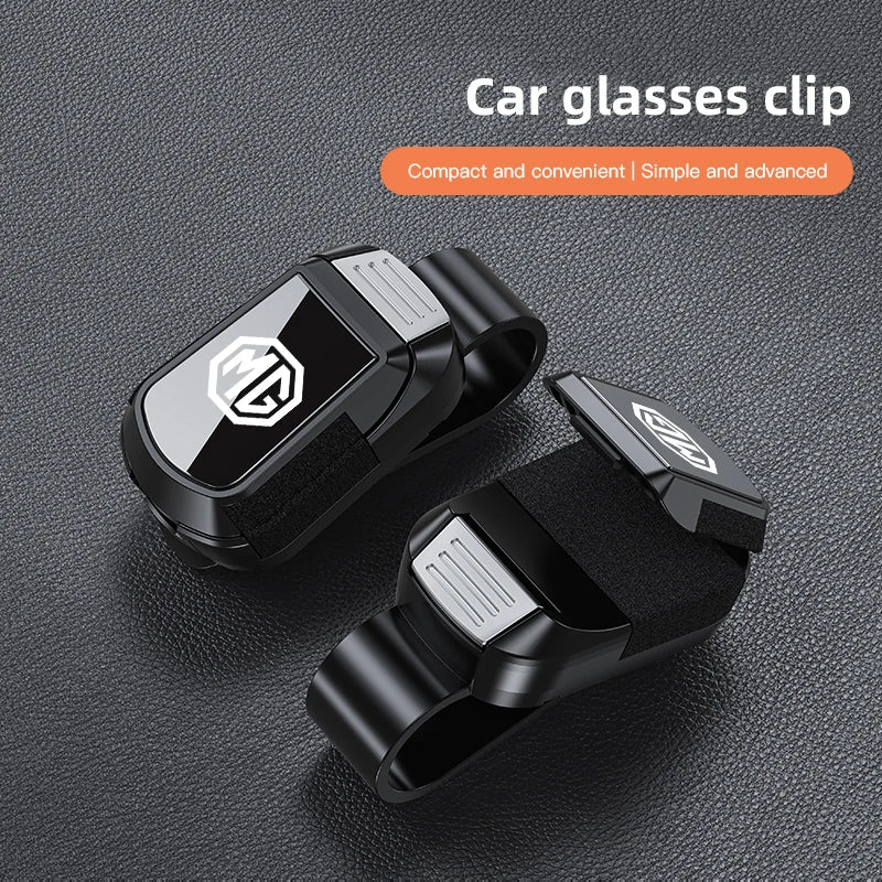 MG Car Sun Visor Glasses Clip Sunglasses Storage Bracket | Secure Fit for Morris Gara alternate view