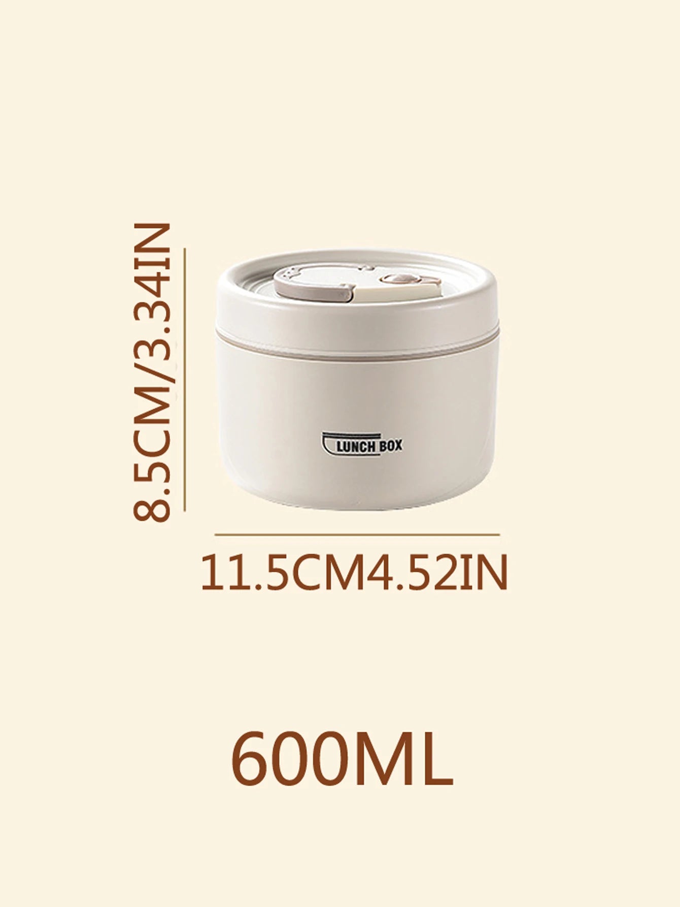 Portable Insulated Food Lunch Container Set | Thermal Lunch Box with Stackable Bowls detail view
