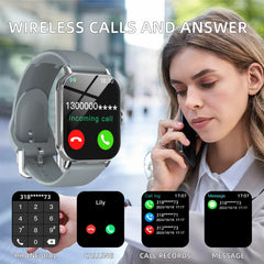 KESHUYOU H6 Plus Smart Watch | 1.85-Inch Bluetooth Calling Fitness Tracker detail view