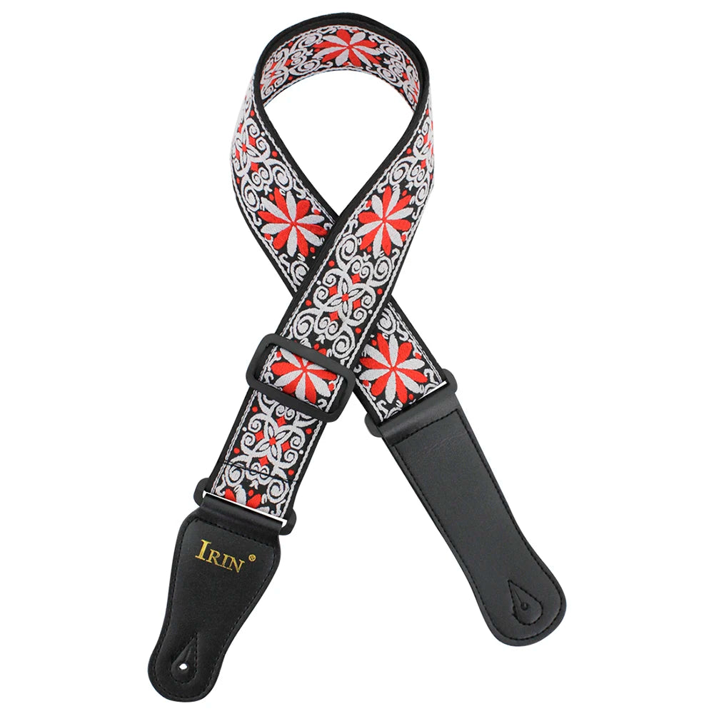 Guitar Strap Multi-Color Guitar Belts Adjustable Pure Cotton Guitar Straps for Bass A alternate view