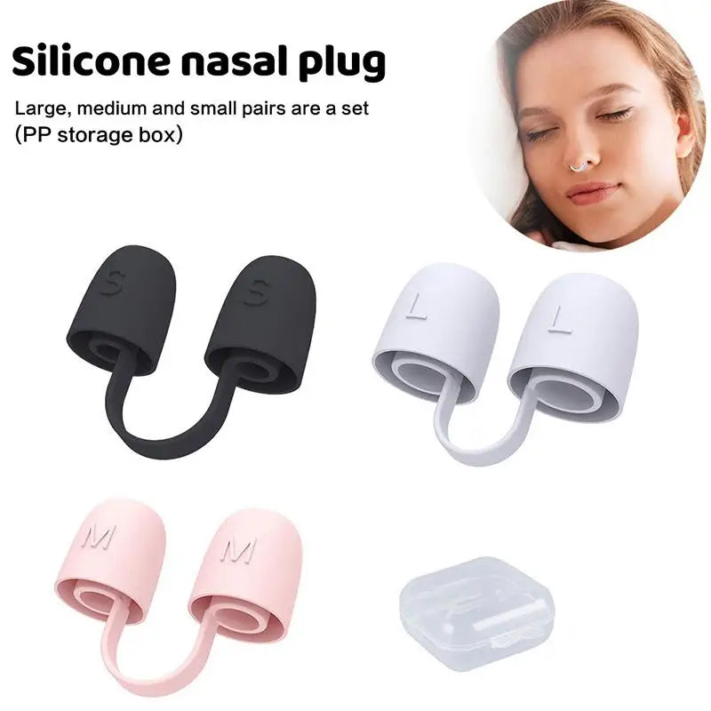 Silicone Nose Clip for Snoring | 3 Pack Nasal Dilator Strips for Better Sleep alternate view