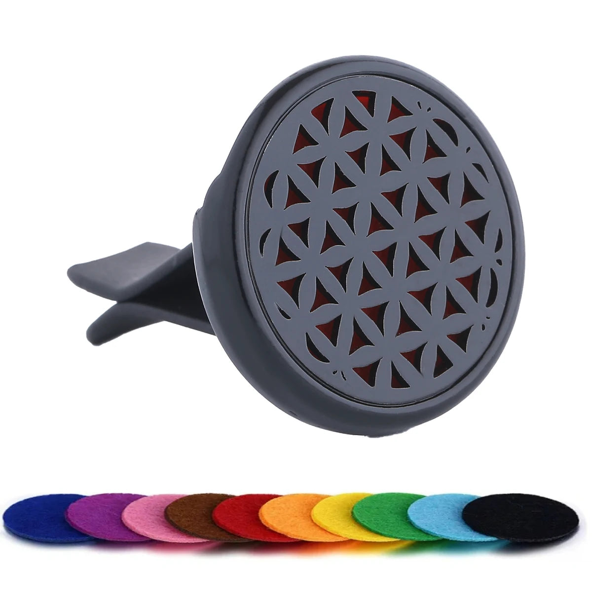 Car Air Freshener Diffuser with 10 Gaskets
