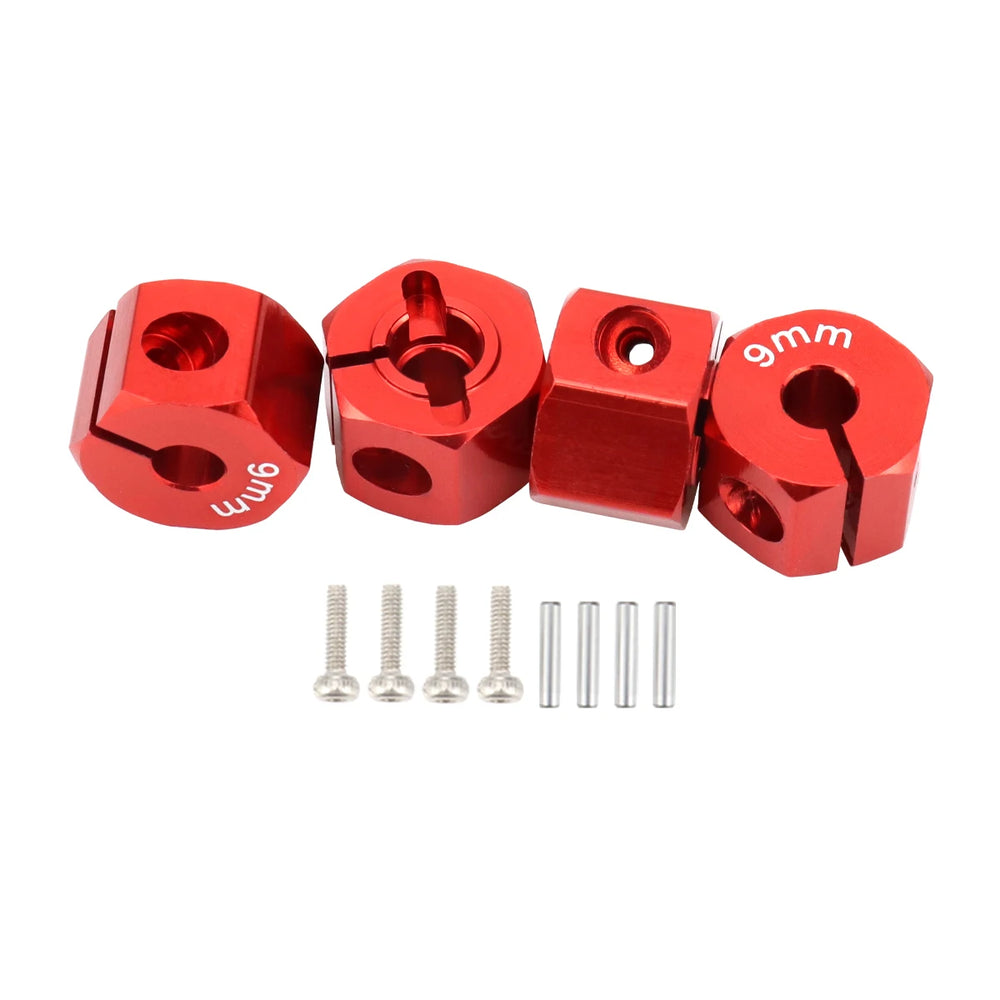 Aluminum 5/6/7/8/9/10/11/12mm Adapter Hex 12mm Drive Hub with Pin Screws for RC Auto lifestyle view