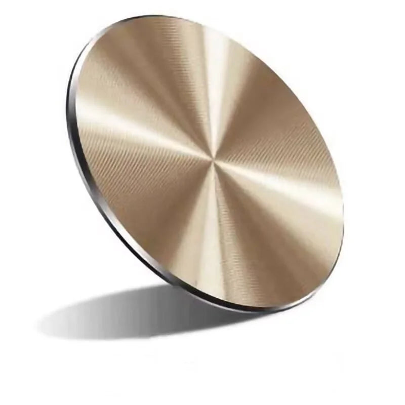 Thin Metal Plate Disk For Magnetic Car Phone Holder Iron Sheet Sticker Disk For Magnet close-up view
