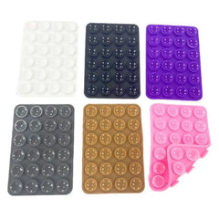 Double Sided Silicone Suction Pad Mobile Phone Holder Hands Free Accessory for Videos Selfies Party