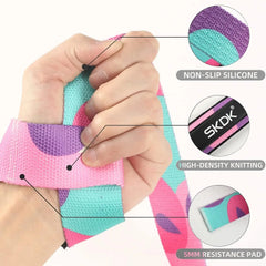 Adjustable Weightlifting Wrist Straps | Non-Slip Gym Lifting Support Bands alternate view