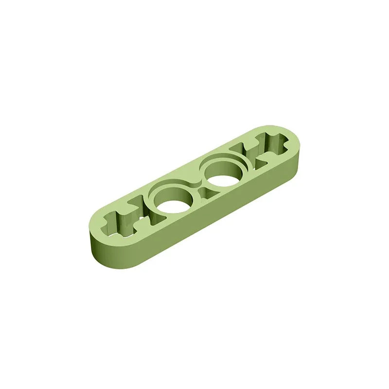 Gobricks GDS-690 Technical Liftarm Thin 1 x 4 with Axle Holes | Compatible Building B lifestyle view