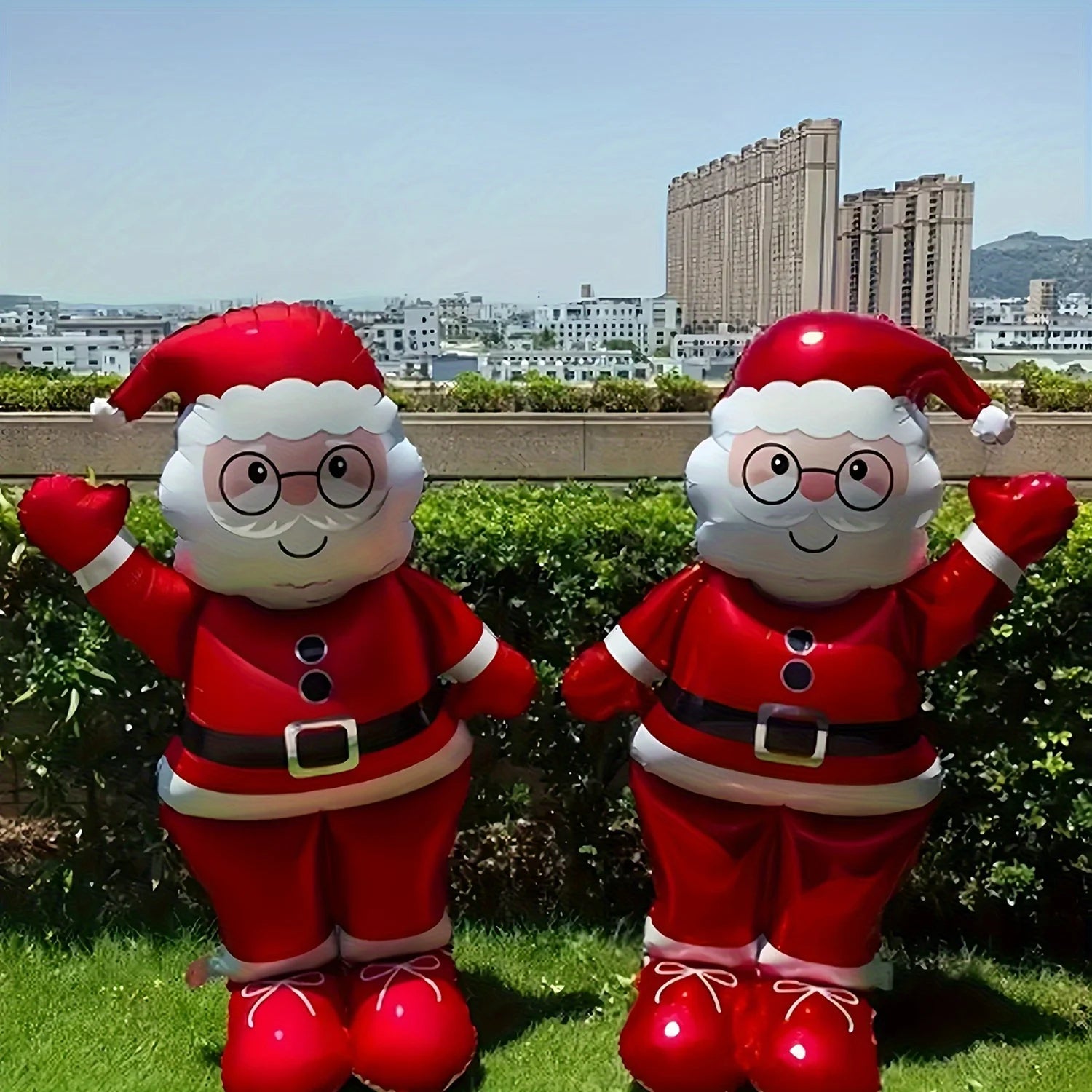 Giant Santa Claus Birthday Party