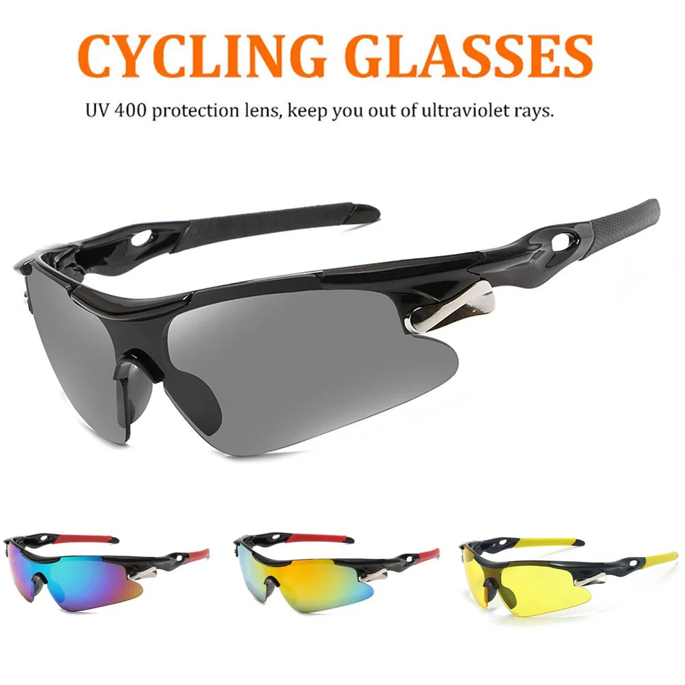 Sunglasses Road Cycling Glasses Mountain Riding Protection Goggles Eyewear Mtb Bike Fishing Camping