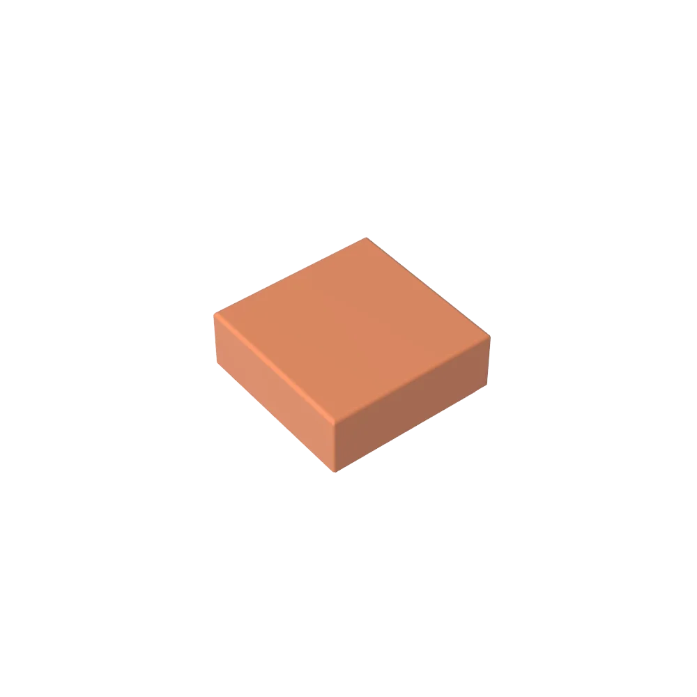Gobricks GDS-613 Tile 1 x 1 | Compatible Building Block for DIY detail view