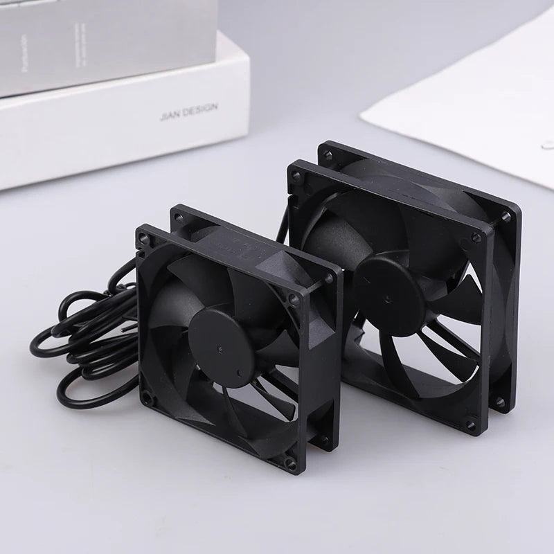 5V Brushless Cooling Fan USB Router Fan Computer Case TV Box Cooling Case 50mm 80mm 90mm detail view
