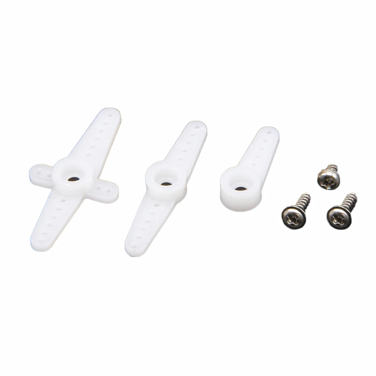Servo Arm Set 25T 28T Double Head Round Steering Gear for RC Helicopter close-up view