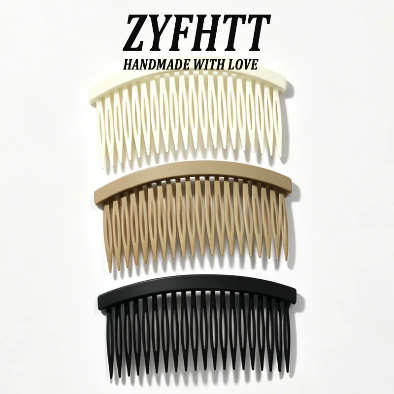 1/3pcs ZYFHTT Solid Color Acrylic Hair Clips for Women Versatile Elegant Hair Stick F lifestyle view