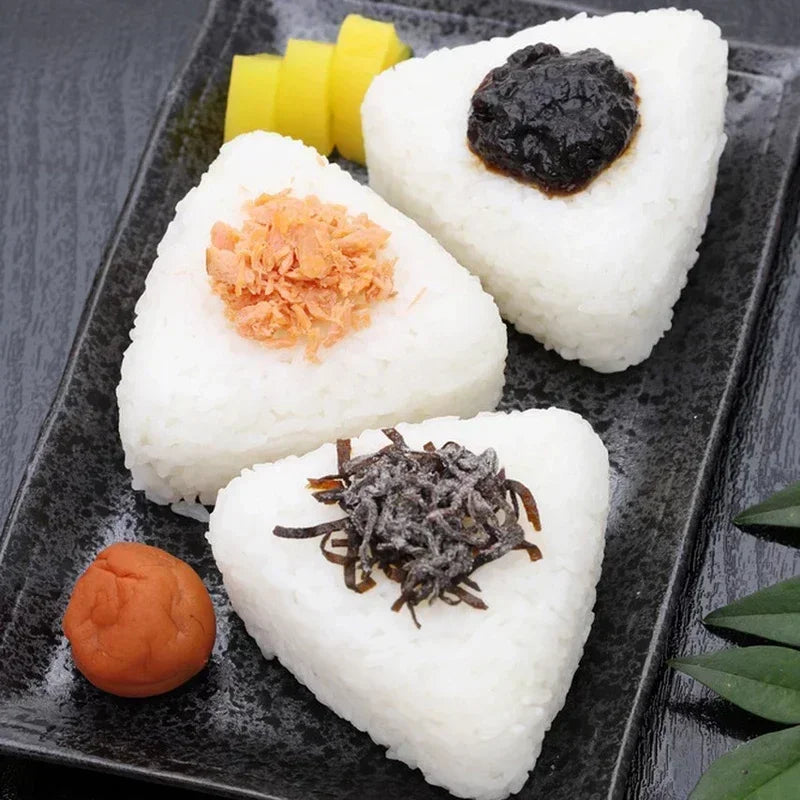 Triangles Sushi Mold Onigiri Maker | Japanese Bento Kitchen Gadget Set lifestyle view