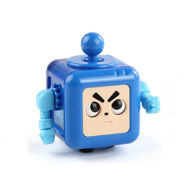 6/12 Sides Rainbow Fidget Cube | Decompression Sensory Toy for Anxiety and ADHD lifestyle view