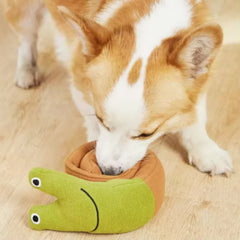 Snail Shaped Pet Toys for Dogs close-up view