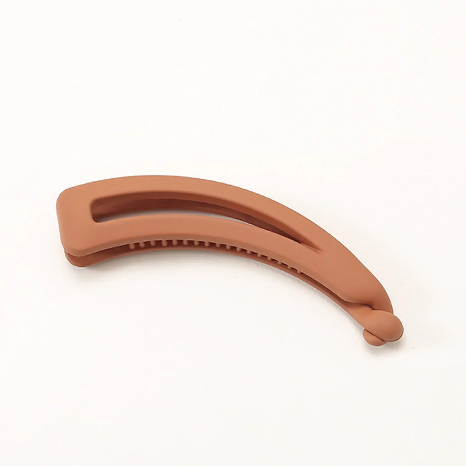 Solid Color Frosted Banana Clip Fashion Banana Ponytail Holder Korean Style Hair Clip Hairpins Barrettes Women Hair Accessories