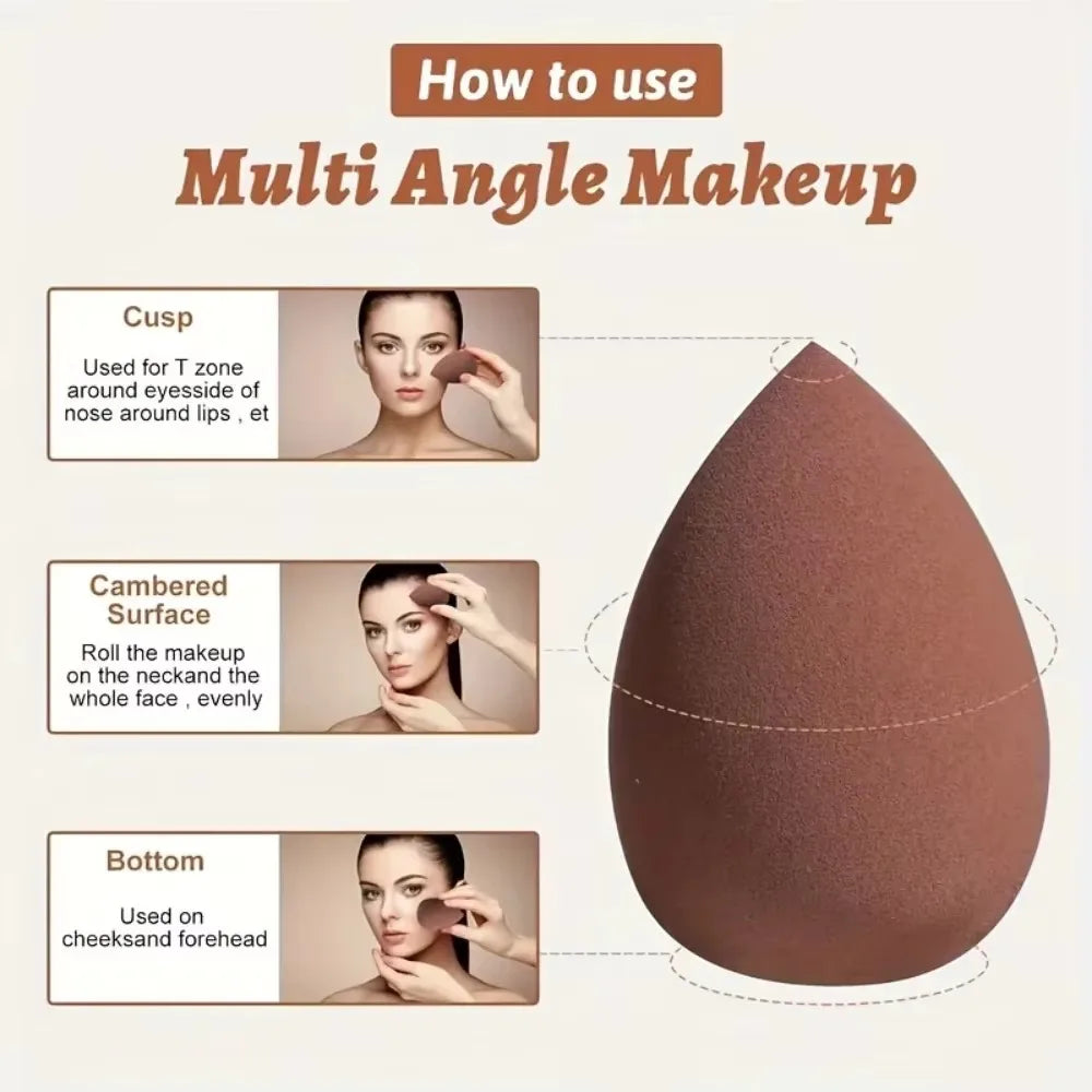 14PCS Makeup Sponge Set | Foundation Blender & Powder Puff Kit lifestyle view