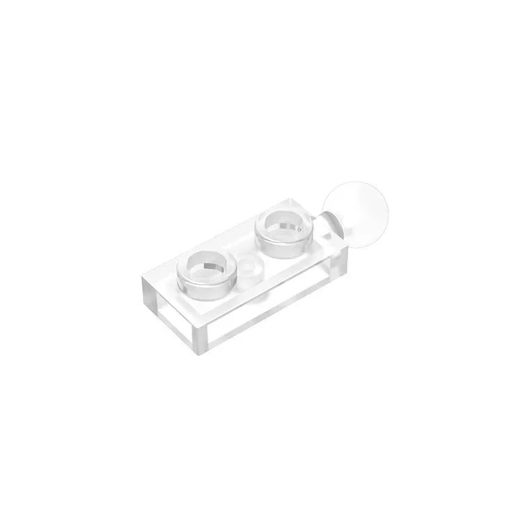 Gobricks GDS-852 Plate Modified 1 x 2 with Tow Ball on End | Building Block for DIY C alternate view