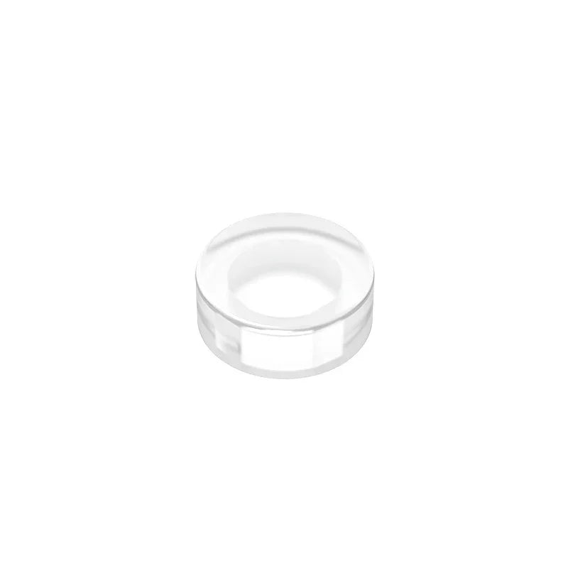 Gobricks GDS-612 Flat Tile 1x1 Round | Compatible Building Block detail view