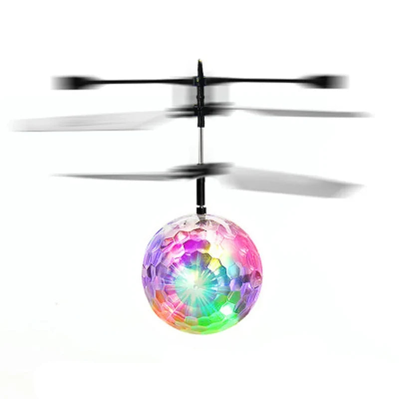 Led Light Luminous Flying Ball Toys Electric Float Flight Balls Electronic Infrared Indu detail view