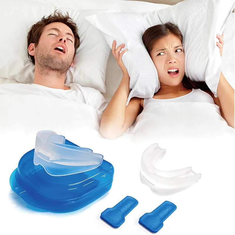 Anti-Snoring Mouth Guard for Bruxism | Sleep Aid Dental Night Guard lifestyle view