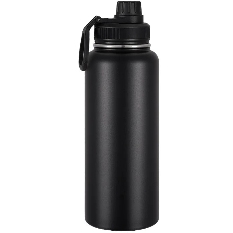 Large Sports Double Wall Stainless Steel Water Drinking Bottle Insulated Mugs Thermos alternate view
