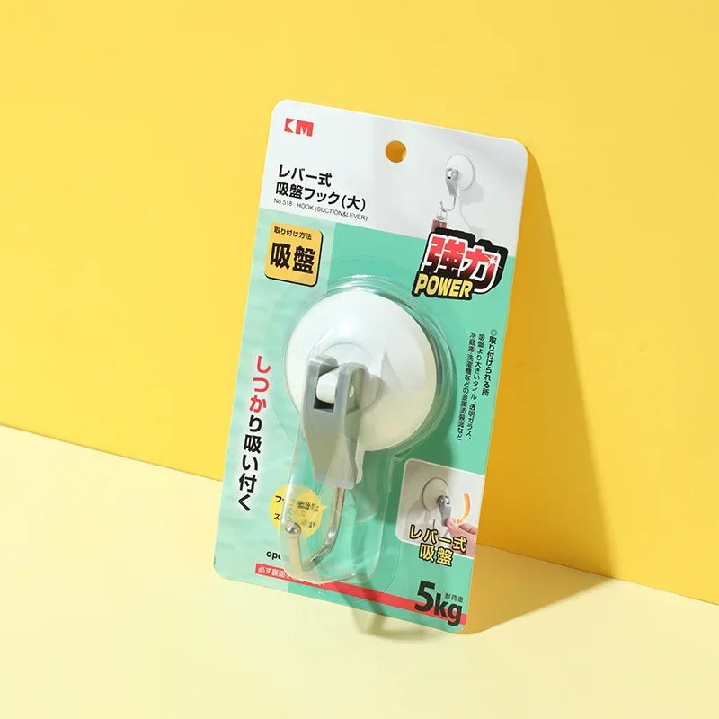 Suction Hook Strong Vacuum Power Home Storage Organizer Rack with Unique Style alternate view