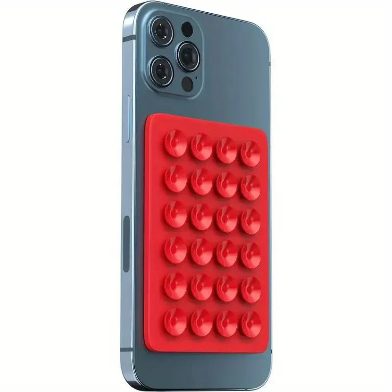 Silicone Suction Phone Holder Mat Multifunctional Suction Cup Wall Stand Square Anti- alternate view