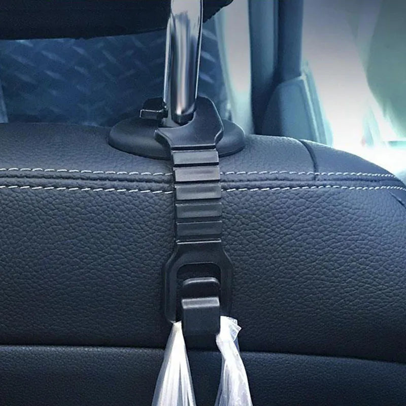 Universal Car Seat Back Hook Headrest Hanger for Bag Pouch Clothes Hanging Hooks Headres detail view