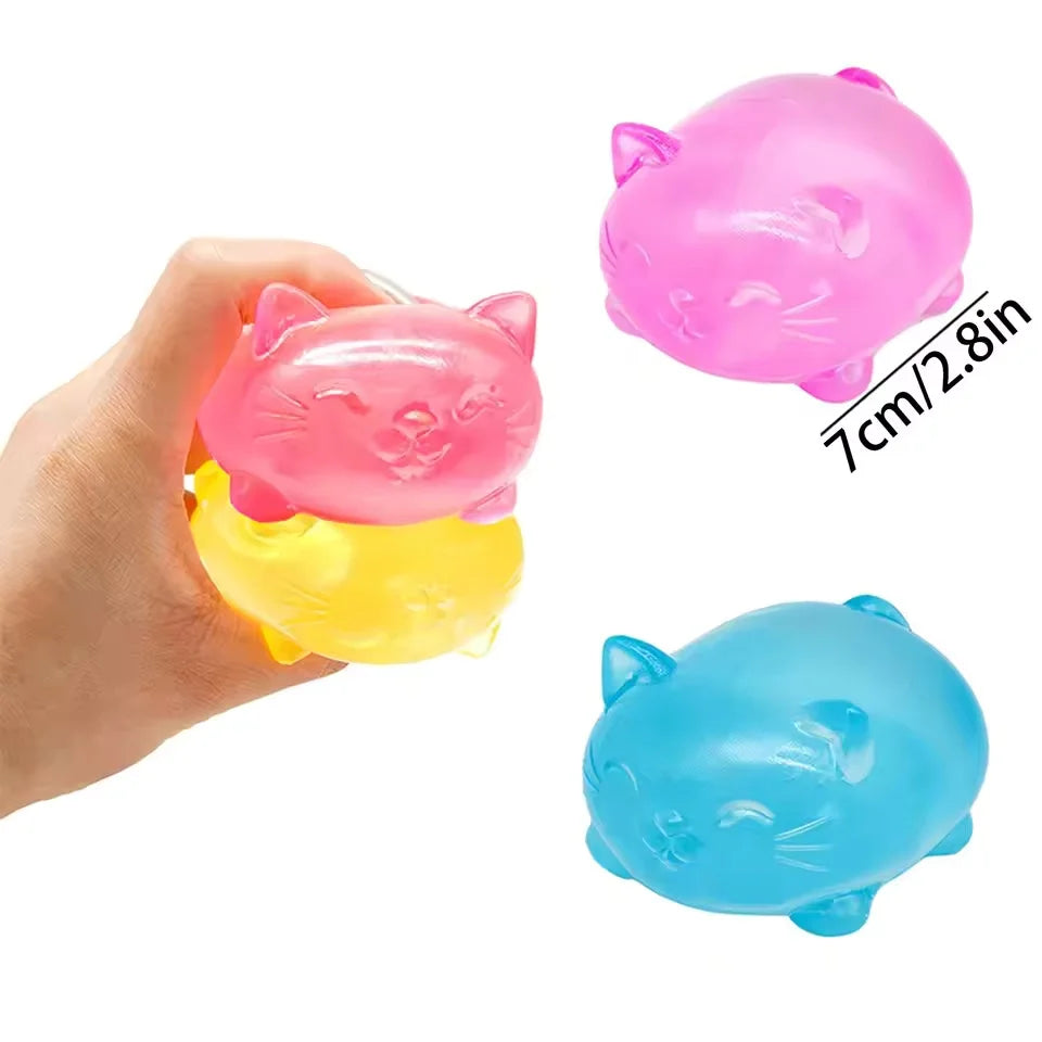 Mini Cute Cat Maltose Decompression Toy | Non Toxic Pressure Relief Tool for Adults a alternate view