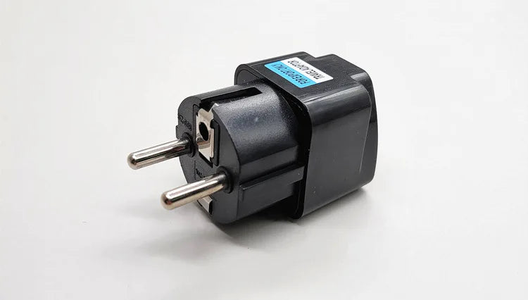 International Travel Power Adapter to Euro Plug Converter alternate view