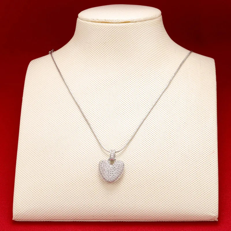 Silver Bubble Initial Letter Necklace | Customizable 26 Letters Pendant Jewelry for Wome detail view