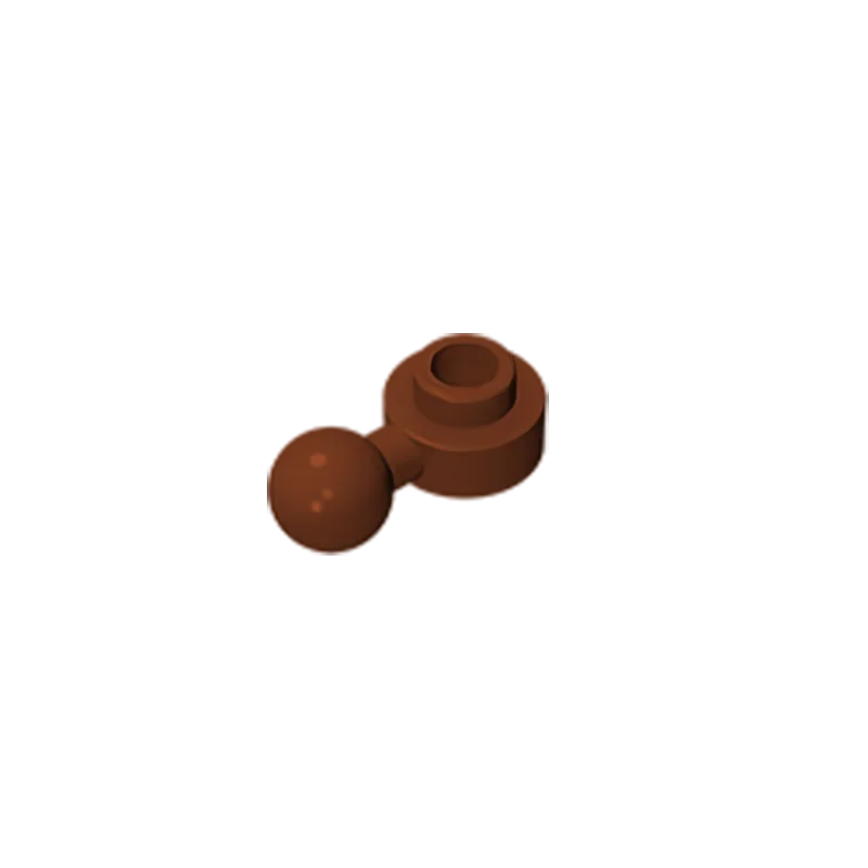 Gobricks GDS-1500 Hinged Plate 1x1 with Ball Head | Compatible Building Brick alternate view