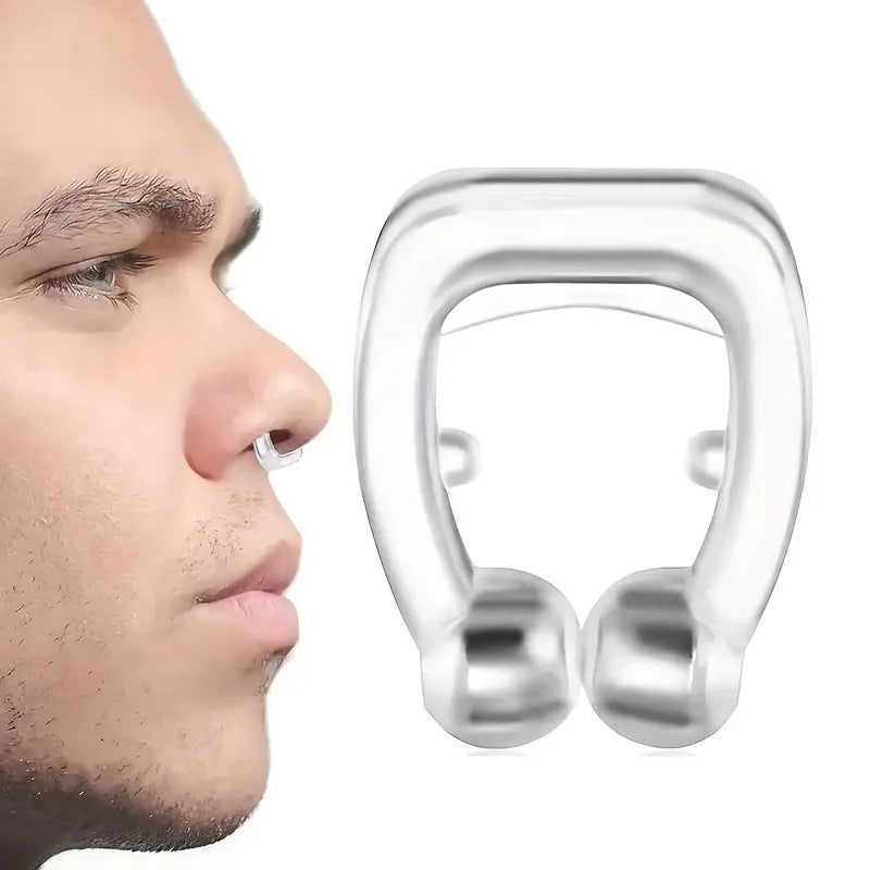 Magnetic Anti-Snoring Nose Clip | Non-Electric Sleep Aid for Quiet Breathing detail view