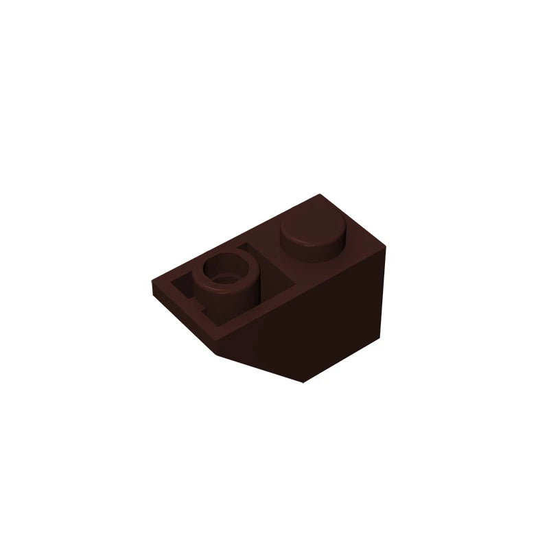 Gobricks GDS-597 Slope, Inverted 45 2x1 | Compatible Building Block for DIY detail view