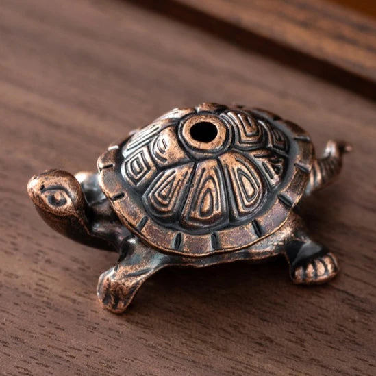 Metal Turtle Snail Shape Incense Holder | Alloy Animal Incense Burner for Home Decor alternate view