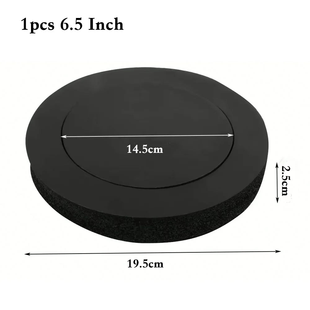 4/5/6.5 Inch Car Speaker Sound Insulation Ring Cotton Bass Door Trim Soundproof Auto Interior Accessories Foam Universal