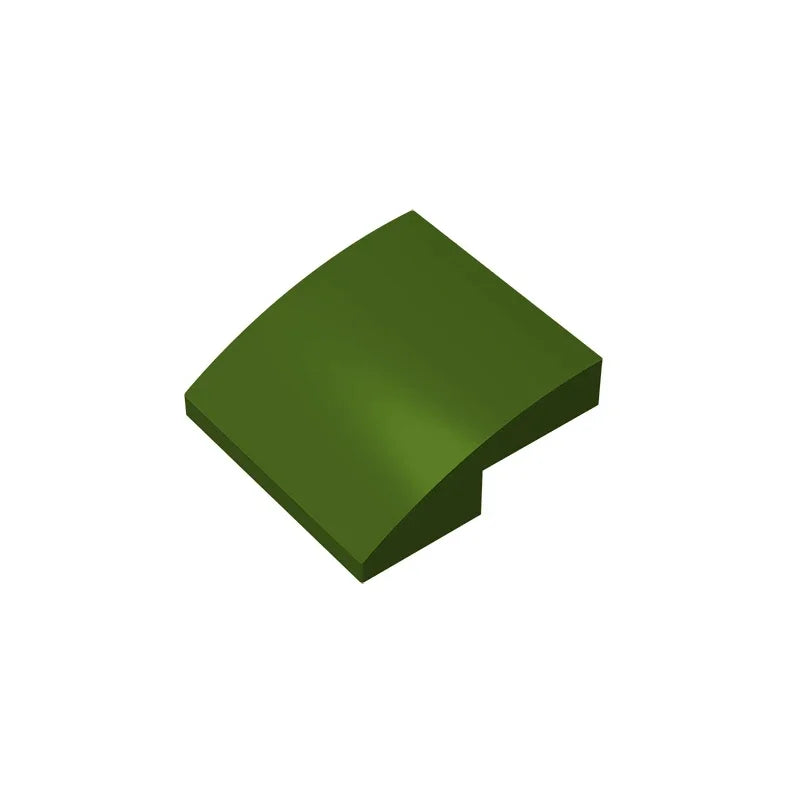Gobricks GDS-1270 Slope, Curved 2 x 2 Inverted | Compatible with Lego 32803 Building Blo detail view