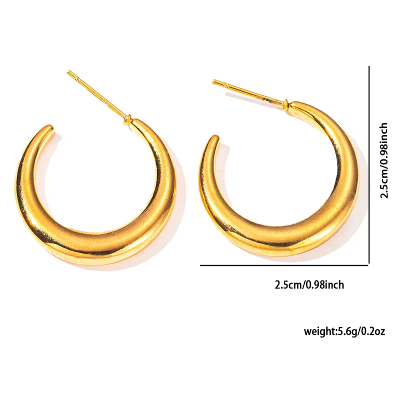 316L Stainless Steel Heart Hollow Irregular Earrings | Niche Drop Earrings for Women detail view