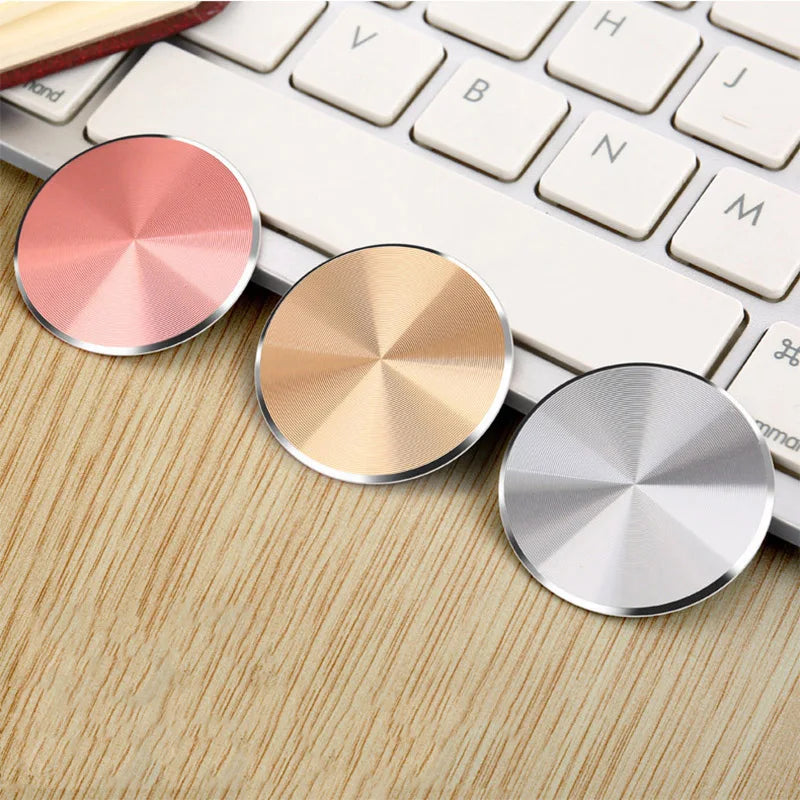 Thin Metal Plate Disk For Magnetic Car Phone Holder Iron Sheet Sticker Disk For Mag additional angle