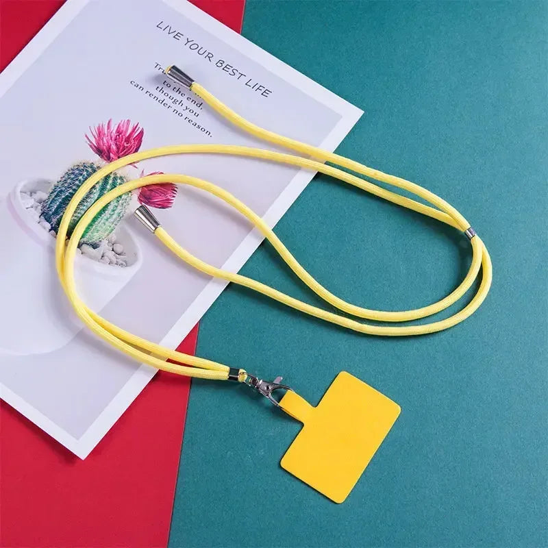 Crossbody Lanyard Necklace Strap Universal Mobile Phone Lanyard Long Adjustment Pho additional angle